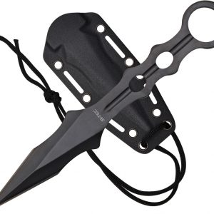 S-Tec Tactical Throwing Knife Black