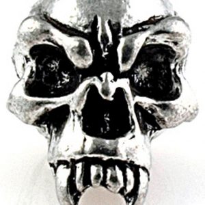 Schmuckatelli Co – Fang Skull Bead Pewter