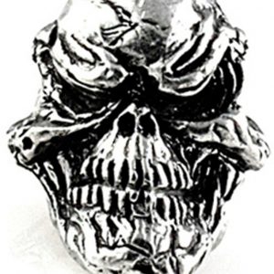 Schmuckatelli Co – Grins Skull Bead Pewter
