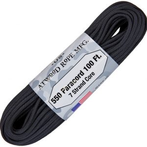 Atwood Rope MFG – Paracord 550 Black