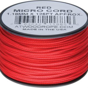 Atwood Rope MFG / Micro Cord 125 Red