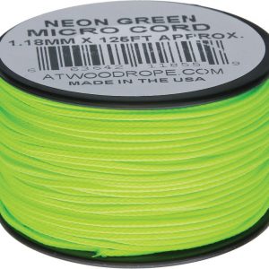 Atwood Rope MFG / Micro Cord 125 Neon Green